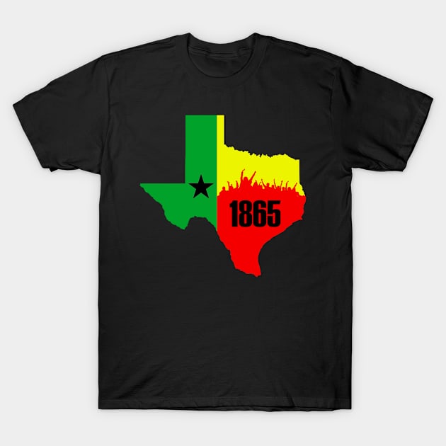 Happy Juneteenth T-Shirt by MonkeyLogick